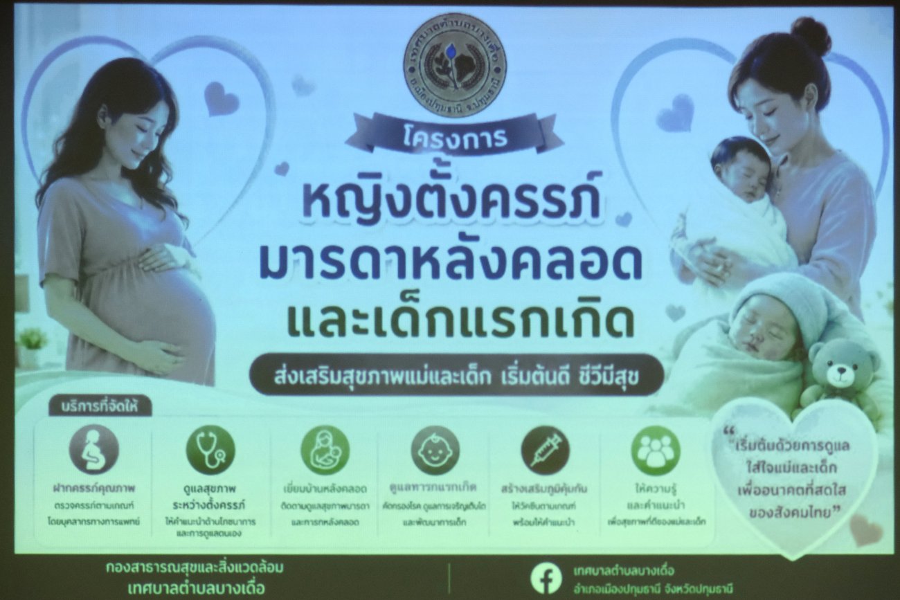 โครงการสร้างเสริมคุณภาพหญิงตั้งครรภ์ มารดาหลังคลอดและเด็กแรกเกิด ประจำปีงบประมาณ พ.ศ. 2569